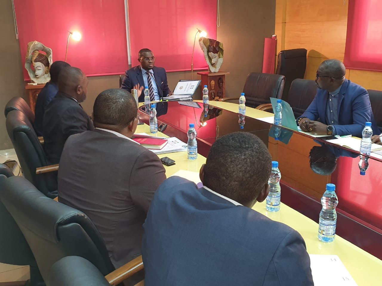 Réunion / Service Optimisation des Dépenses d’Utilité Publique (SODUP) / Libreville :
Prise de contact avec les services sous tutelle